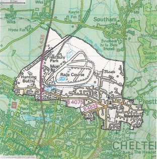 Prestbury Parish Council Boundry